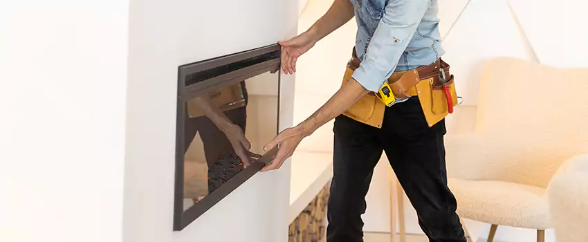 Metal Fireplace Installation in Live Oak, California