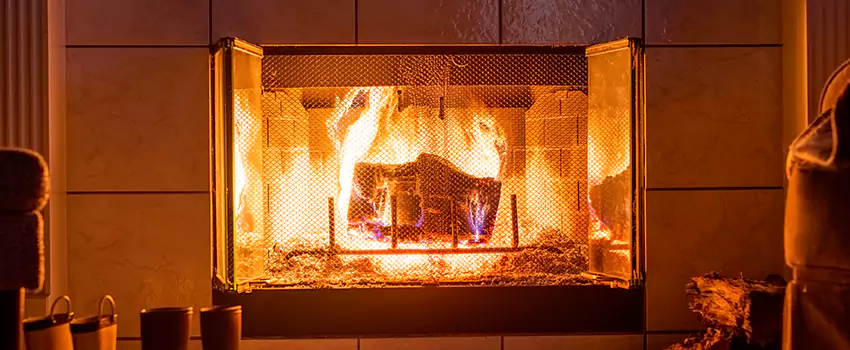 Mendota Hearth Landscape Fireplace Installation in Live Oak, California