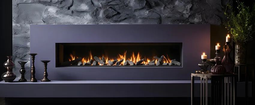 Ember Bed for Ventless Gas Fireplace in Live Oak, CA